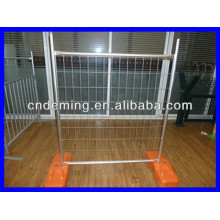 Anping DM high quality and PVC coated plastic portable fence base